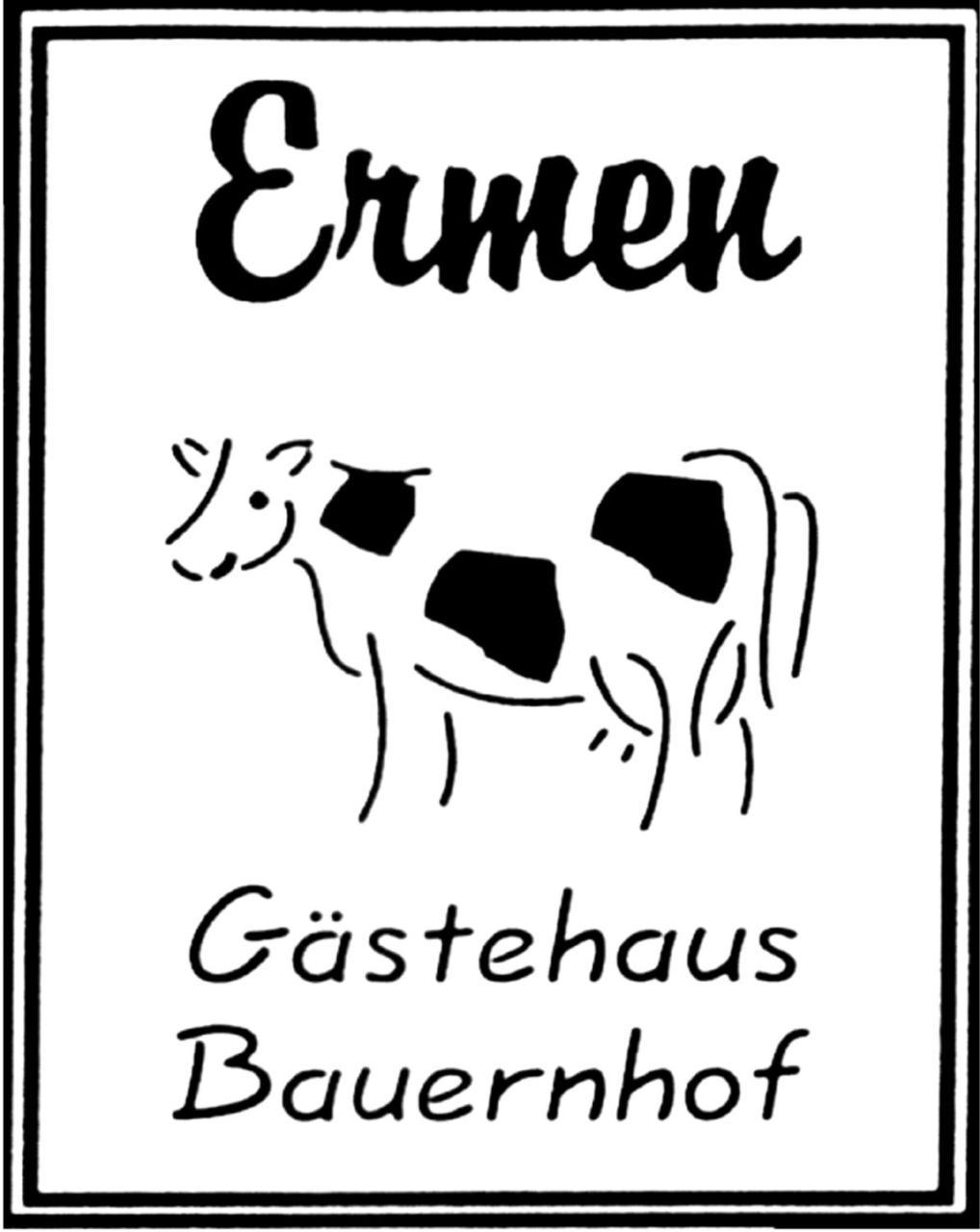 Gaestehaus Ermen カンプ・リントフォルト エクステリア 写真